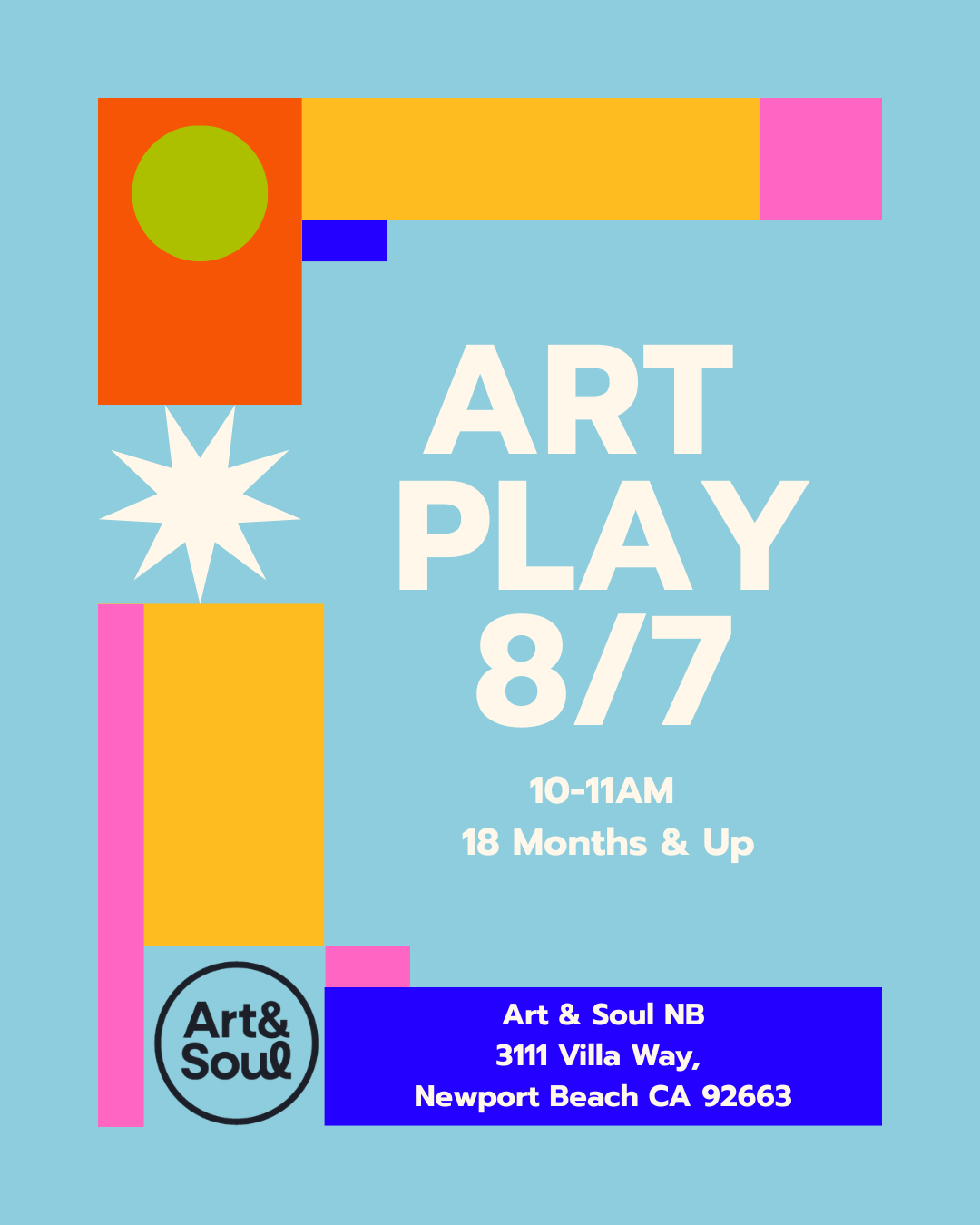 8/7 Art Play