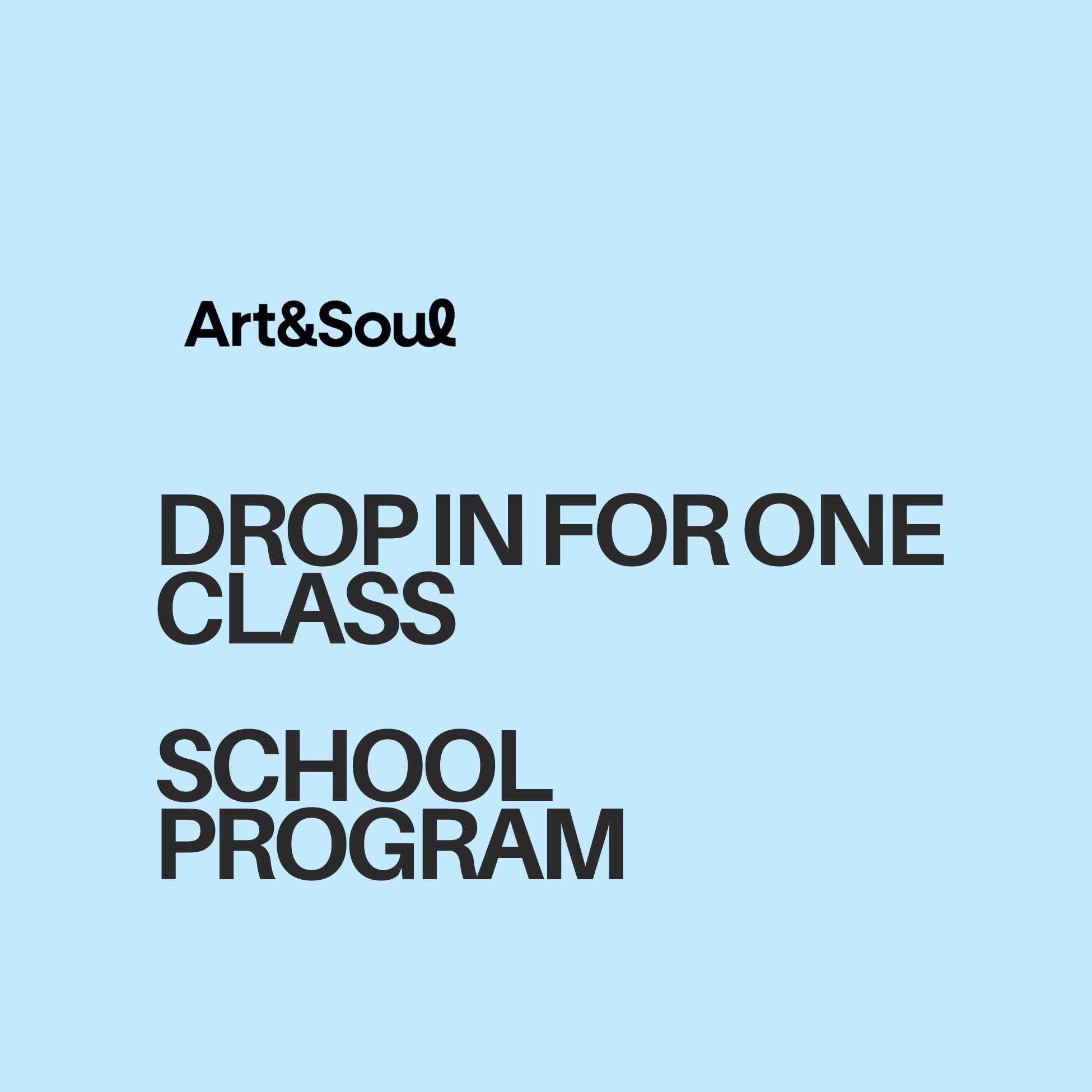 School Program Drop In