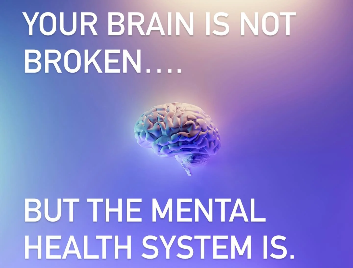 After working in the mental health industry for 23 years, I&rsquo;m here to give you the insider&rsquo;s perspective on the system.

The system is built upon the lie that your brain is broken and needs synthetic chemicals to be fixed.

That is actual