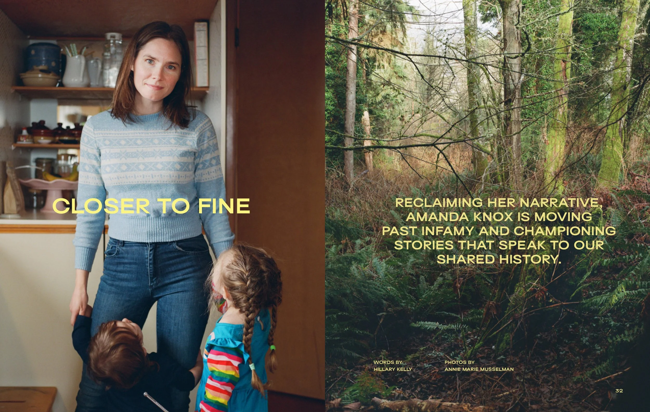 Amanda Knox, for Mother Tongue Magazine 2025