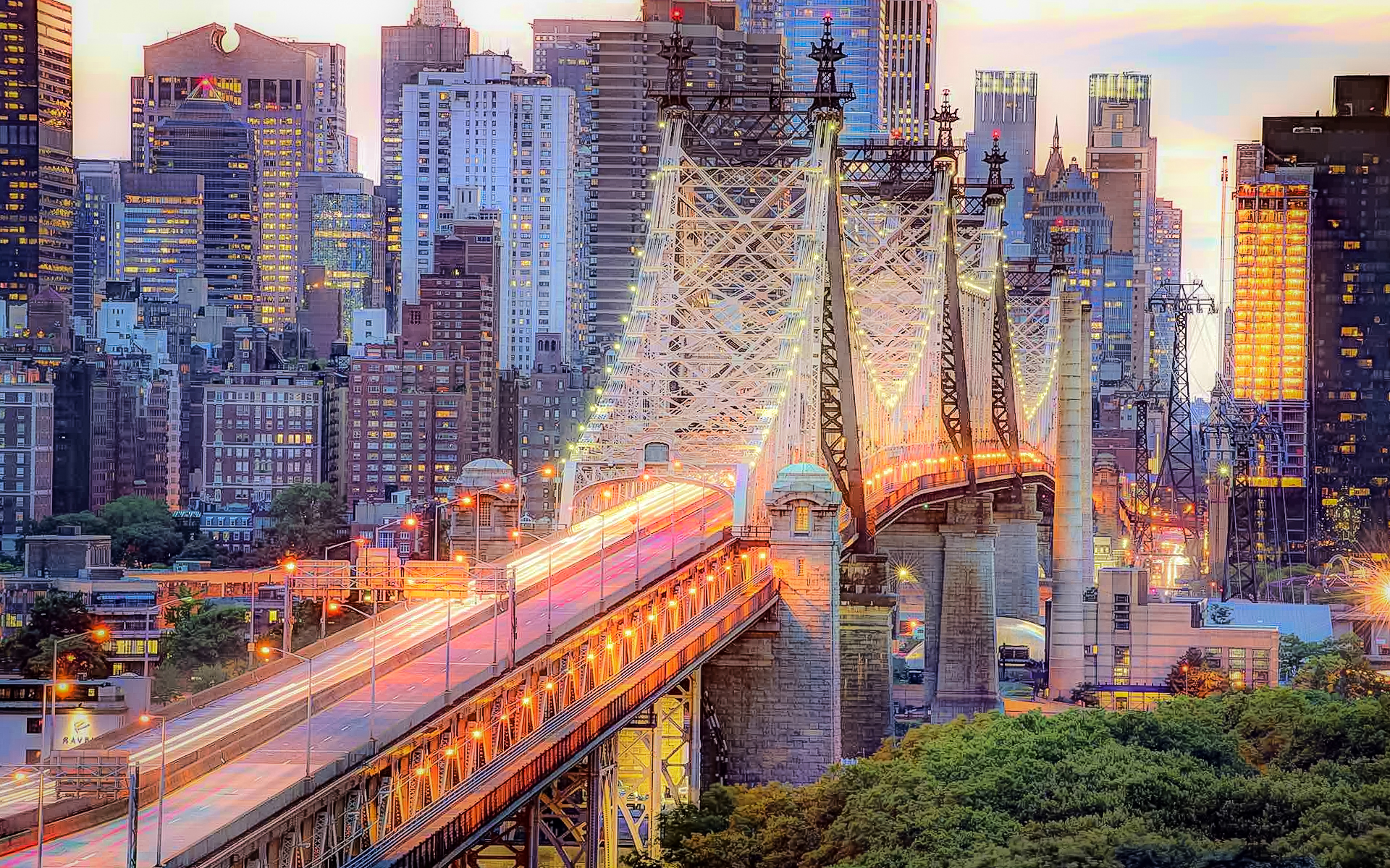Queensboro Bridge, also known as Ed Koch Queensboro Bridge