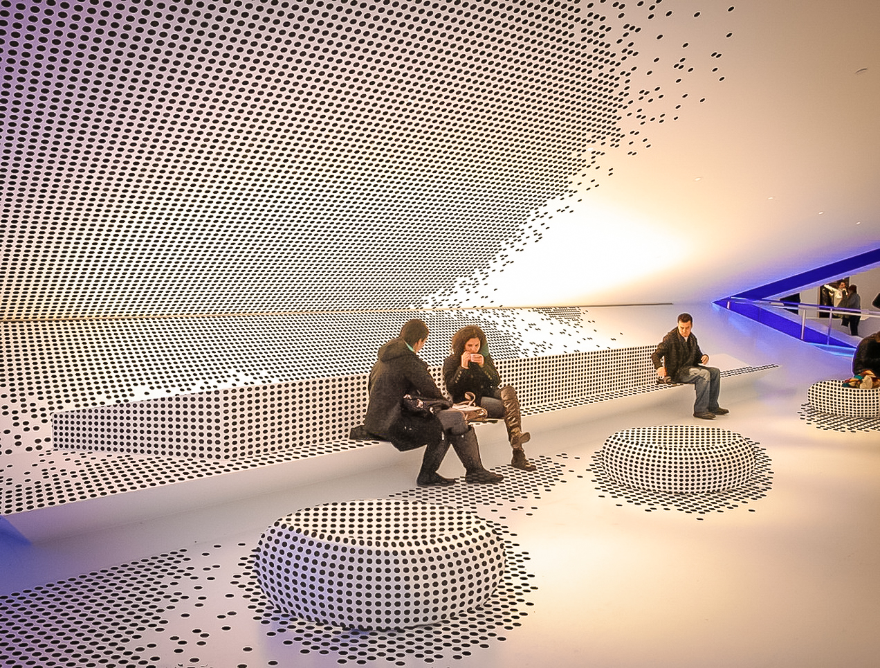 interior of the museum of the moving image. image: courtesy museum of the moving image