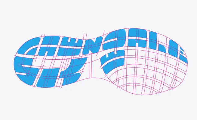 5K lettering. Image copyright Jeff Miller, HellothisisJeff Design LLC
