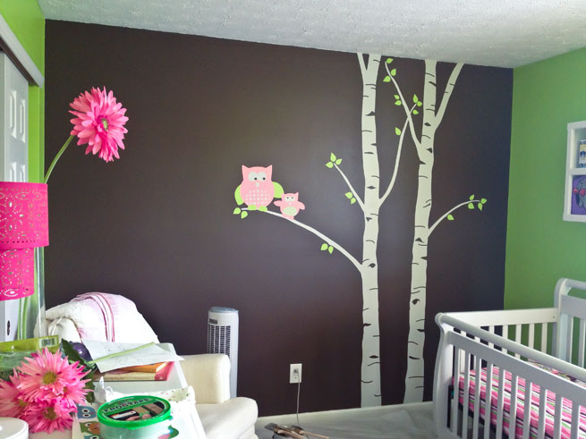 Finished nursery mural