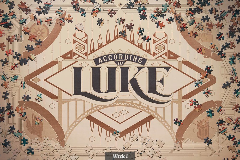 According to Luke series graphic – week 1