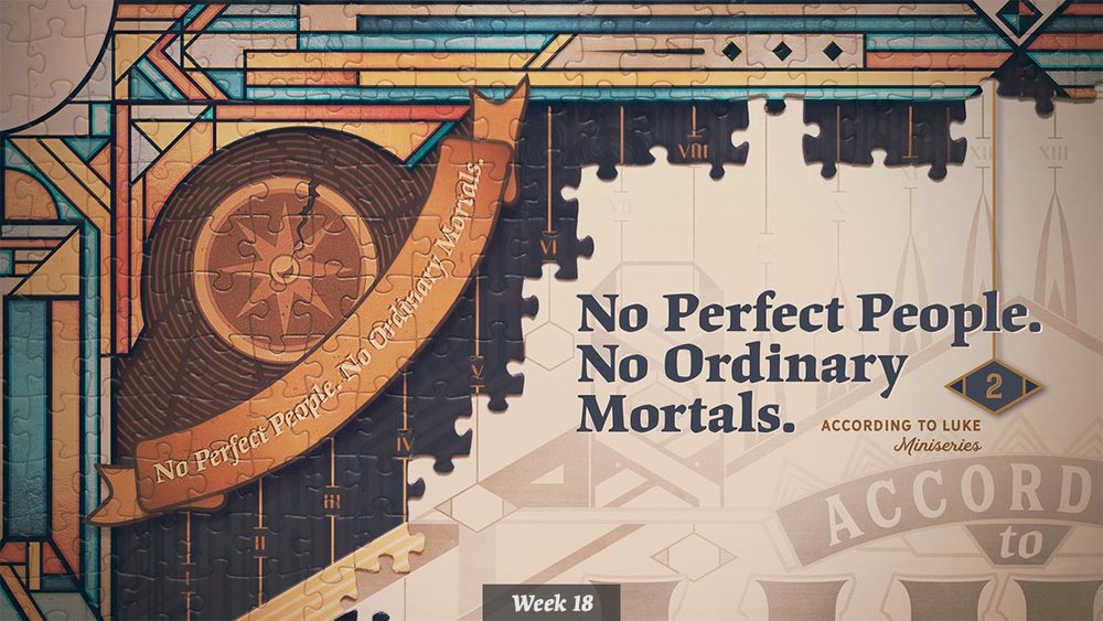 According to Luke – No Perfect People, No Ordinary Mortals miniseries graphic