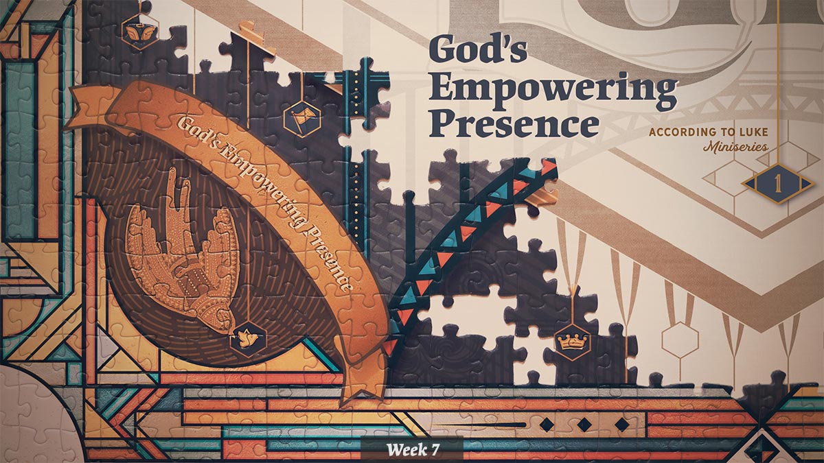 According to Luke – God's Empowering Presence miniseries graphic