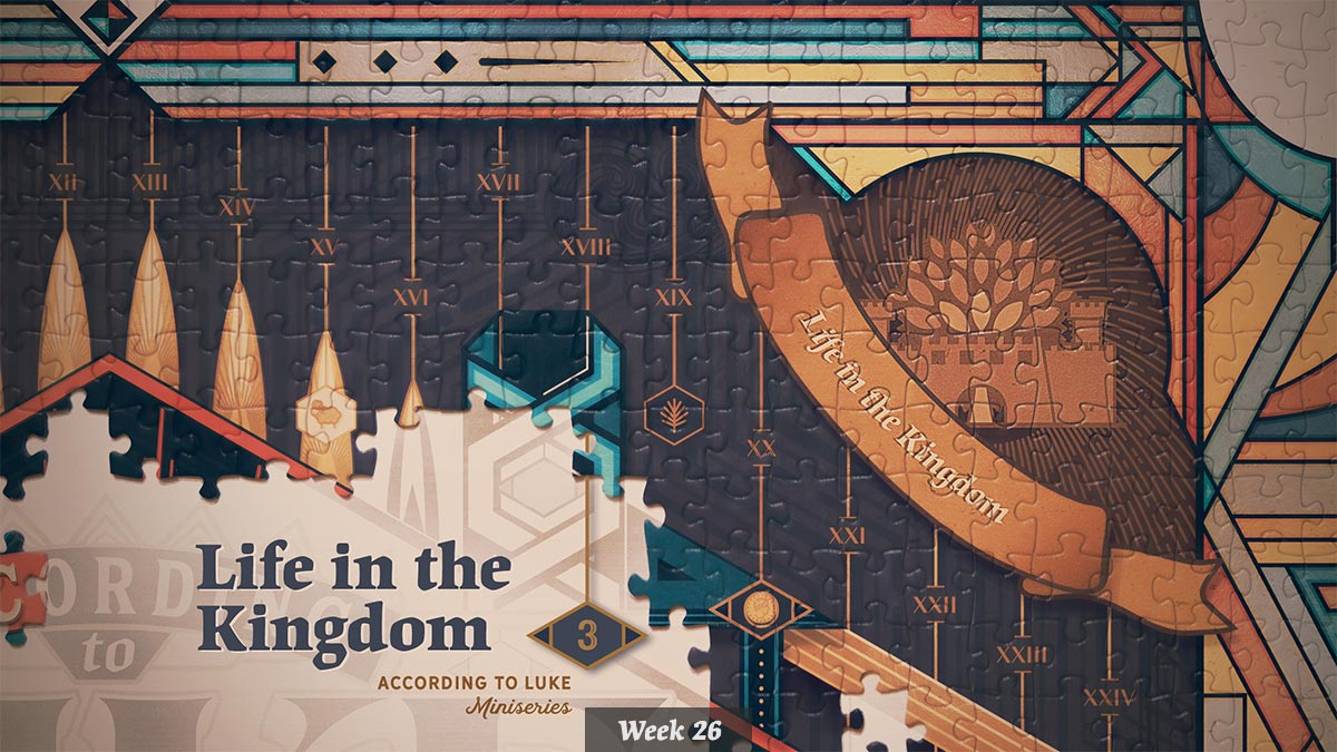 According to Luke – Life in the Kingdom miniseries graphic