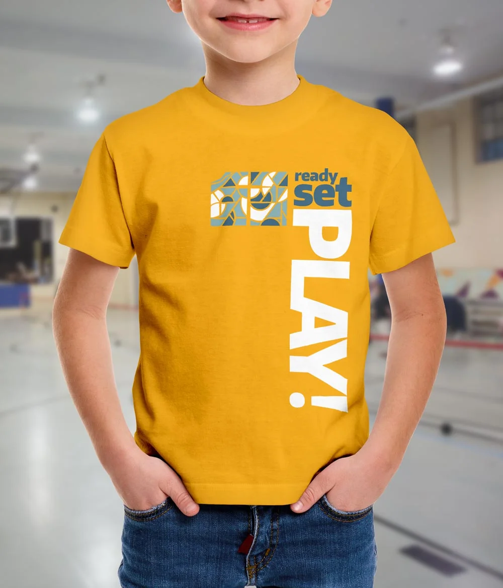 Brookside Community Play T-shirt. Design by Jeff Miller, HellothisisJeff Design
