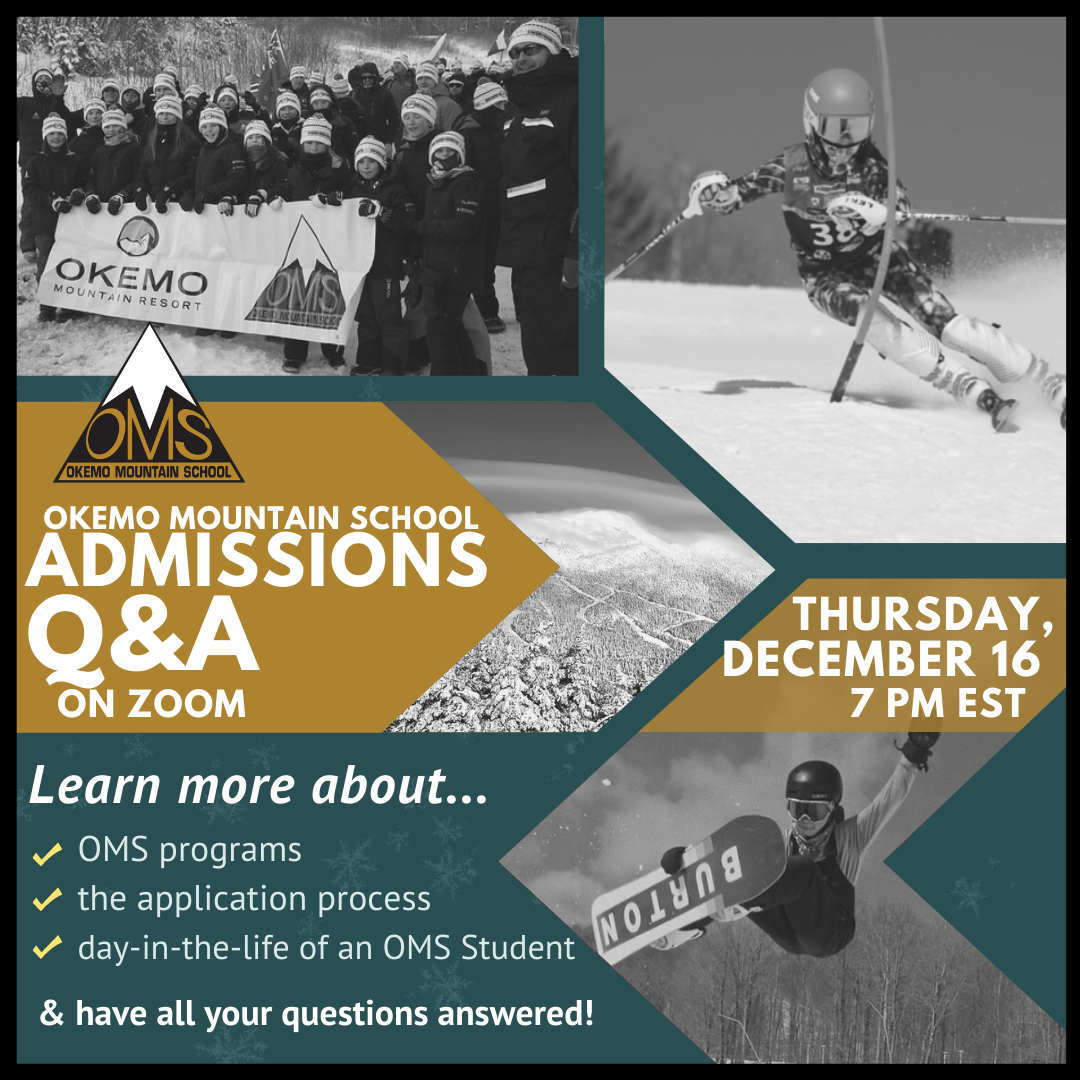 Events Calendar — Okemo Mountain School Ludlow, Vermont