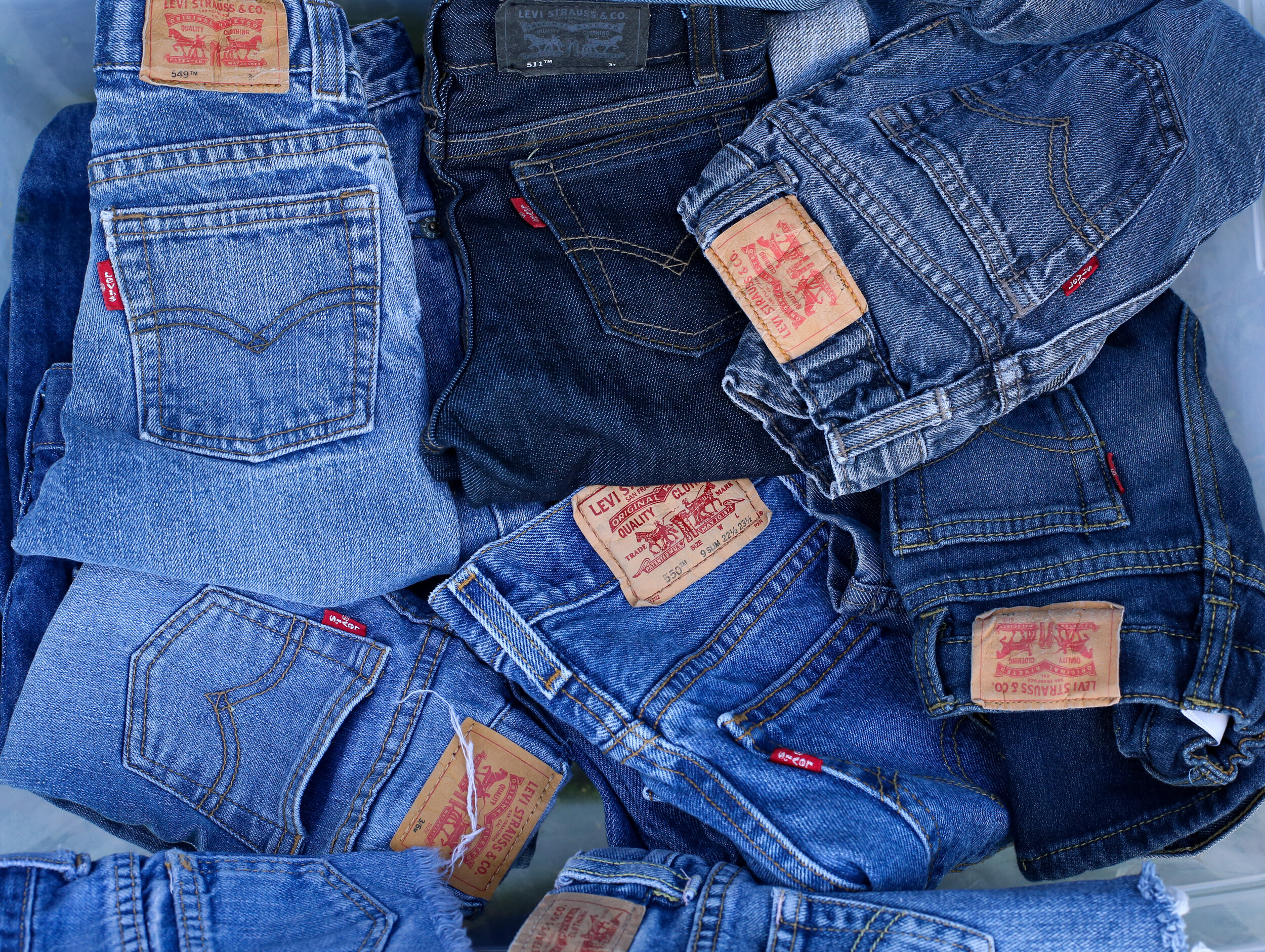 LEVIs Jeans, Vintage Style Denim Toddler — Boho Rocker Collection