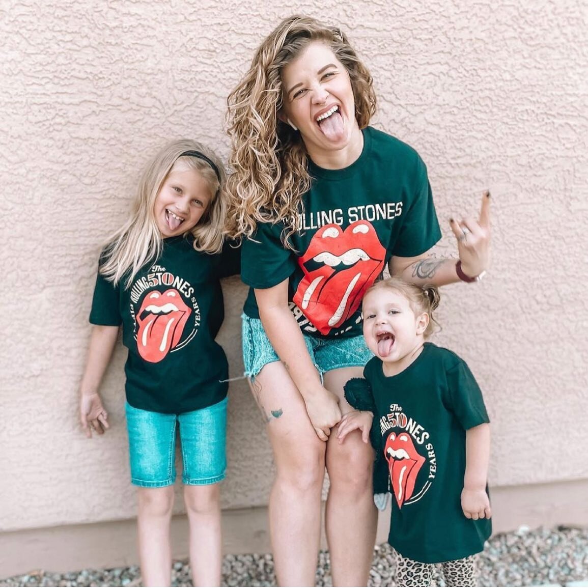 MOTHERHOOD is a lot like a rock band. Constant loud noise, Groupies (that you made) hanging all over you , &amp; sometimes barf! 
&bull;
&bull;
It&rsquo;s Monday! School starts back up for my kindergardner &amp; Im literally fuckin ecstatic. I have t