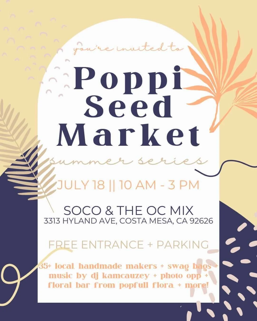 Poppi Seed Market on Hyland in the OC!!