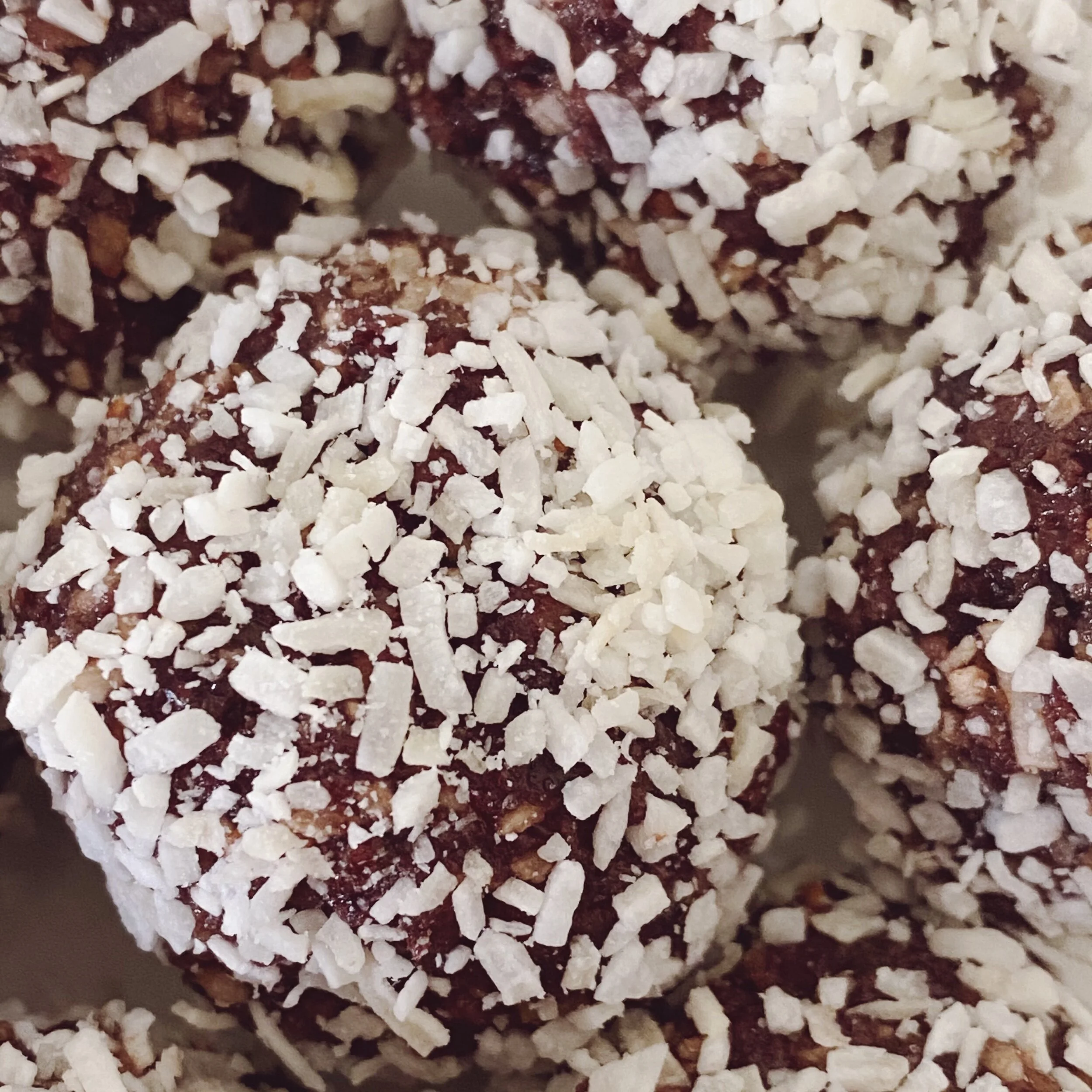 Cranberry and Coconut Bliss Balls ~ Snack 