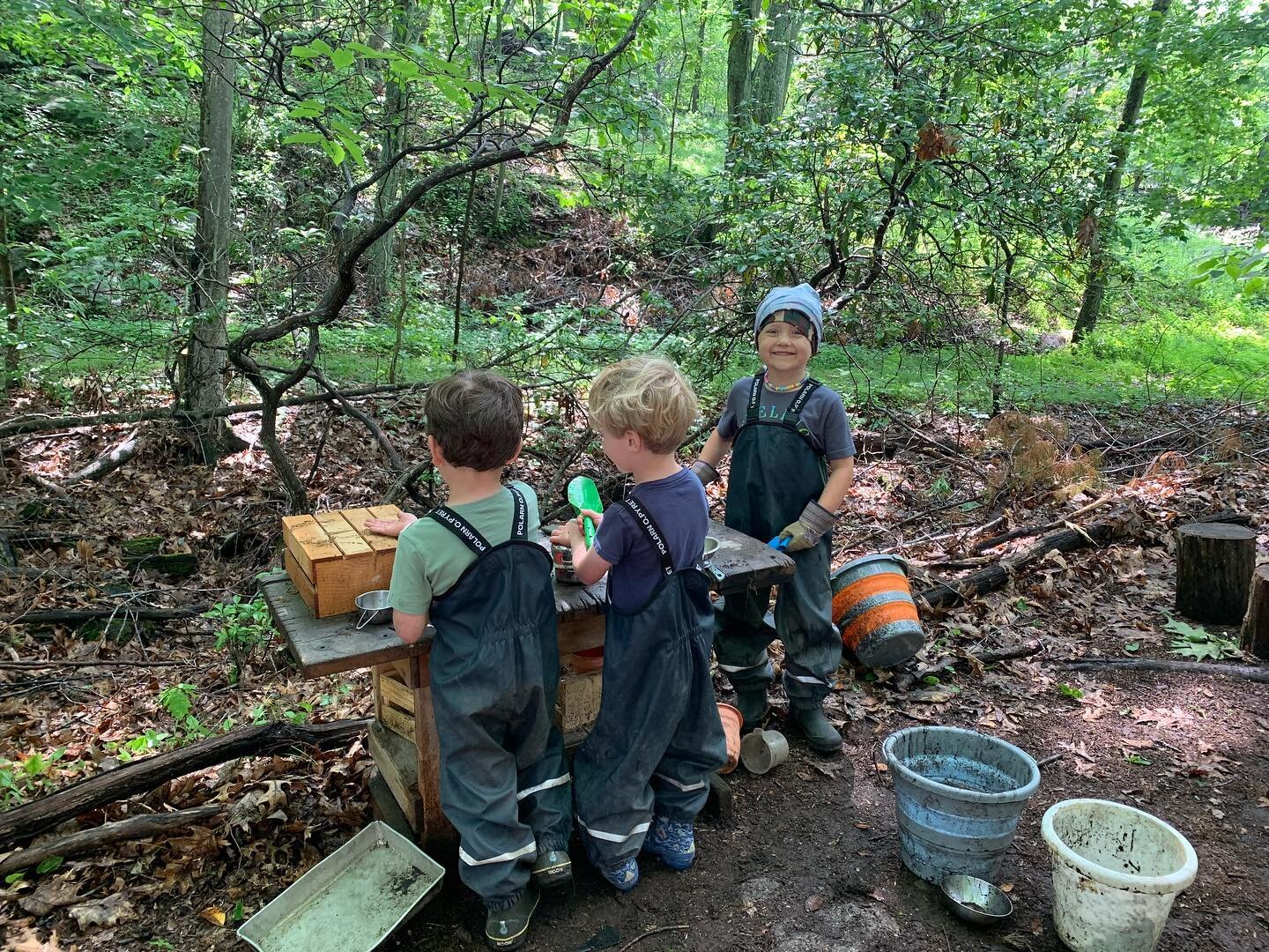 Beautiful last day of Nature School! So proud of this first class of Nature School students and their incredible teacher! 🌱