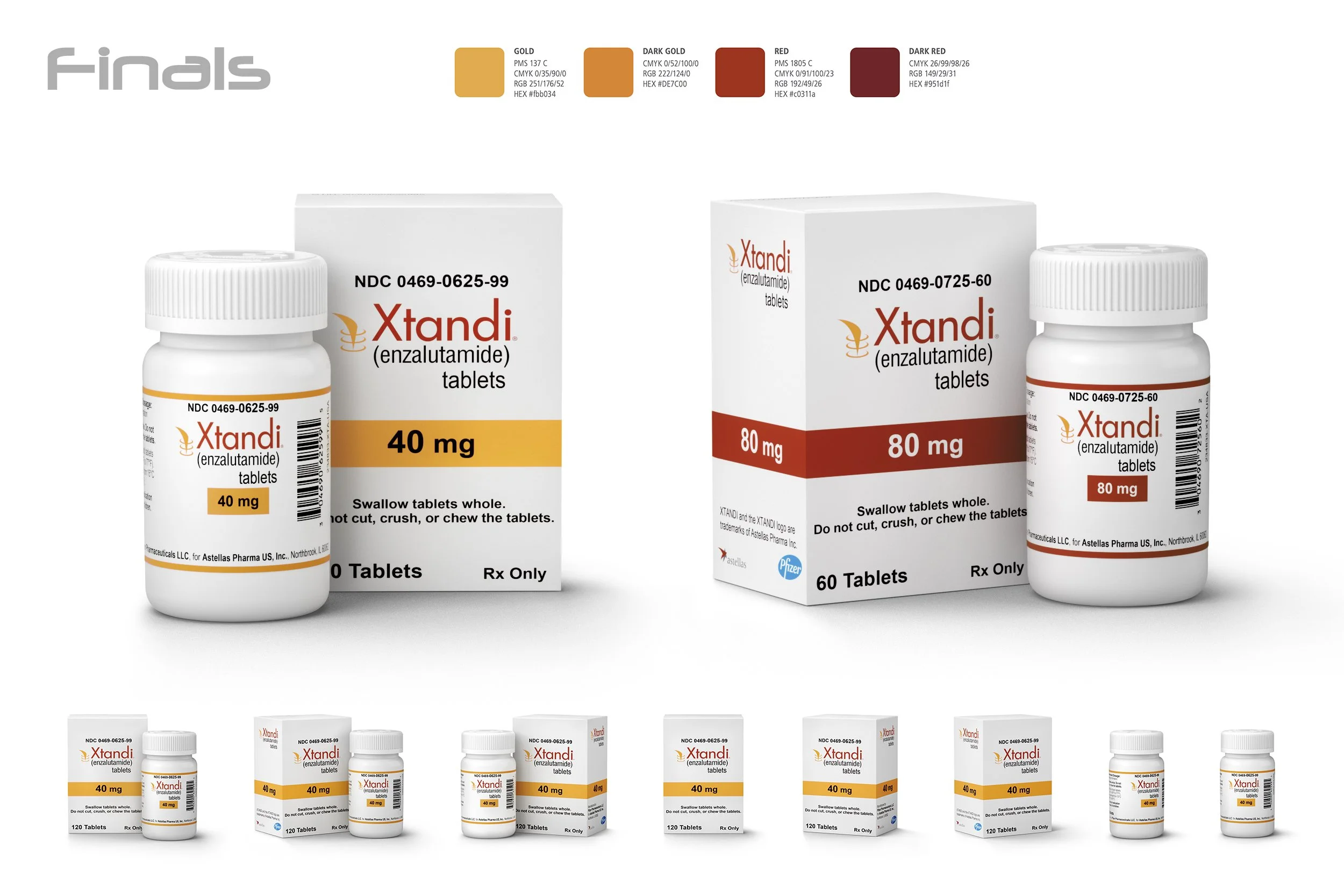 Pill Bottle & Box library - from 3D