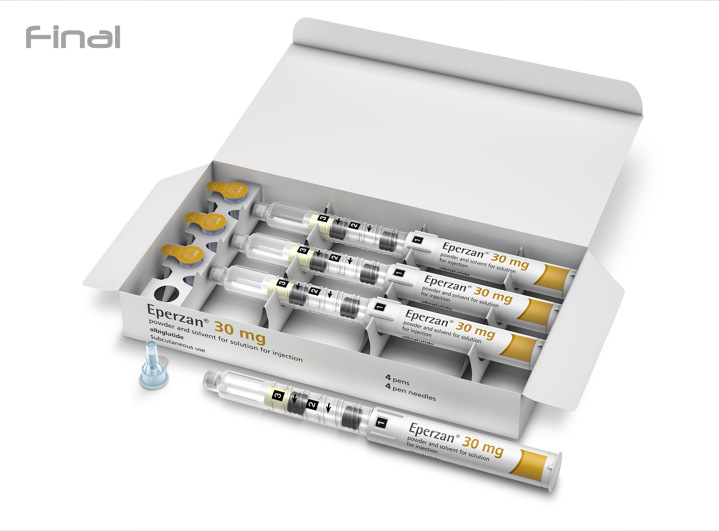 Eperzan 50mg Pen Box