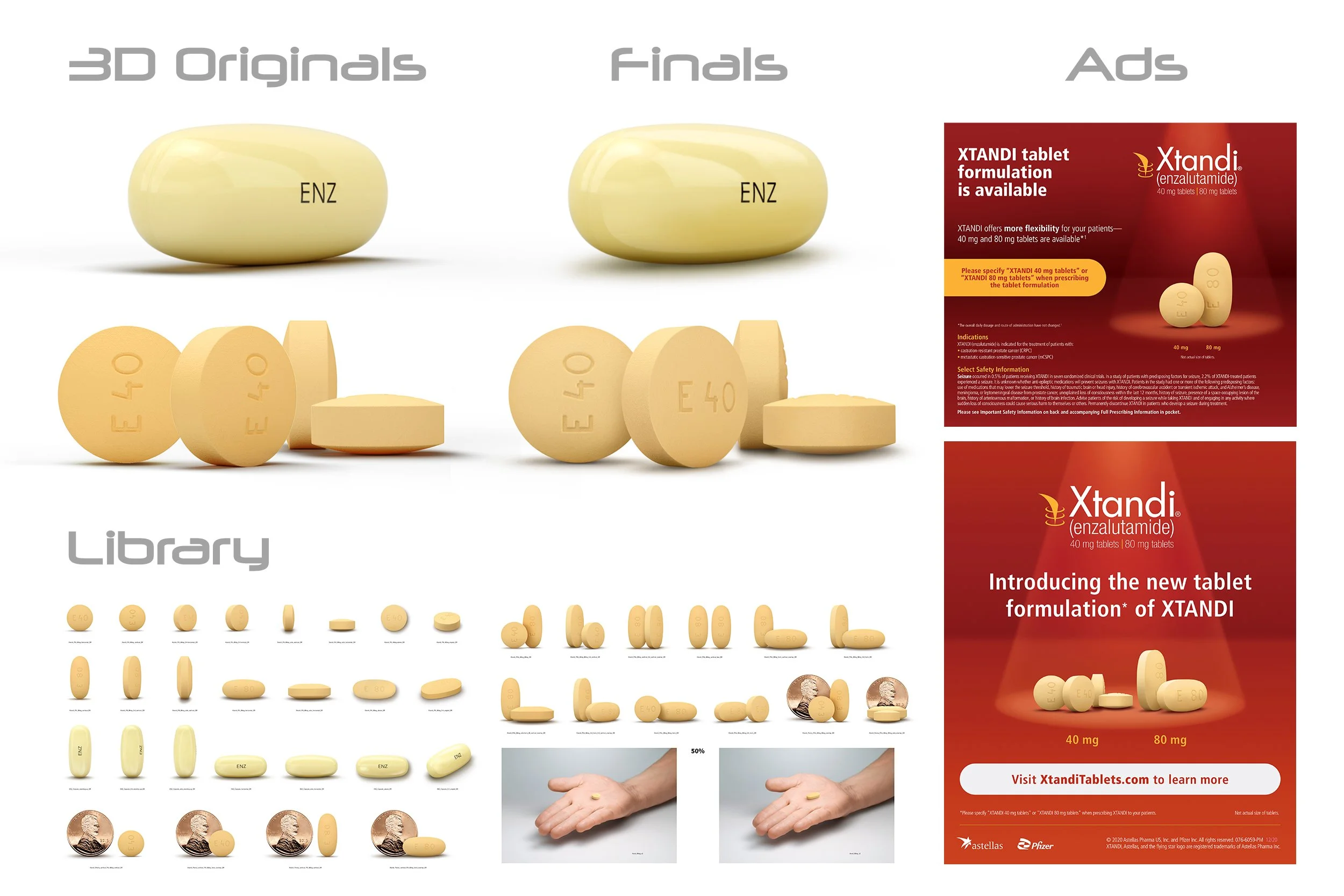 Pills & Capsules Image Library (partial, with ad examples)
