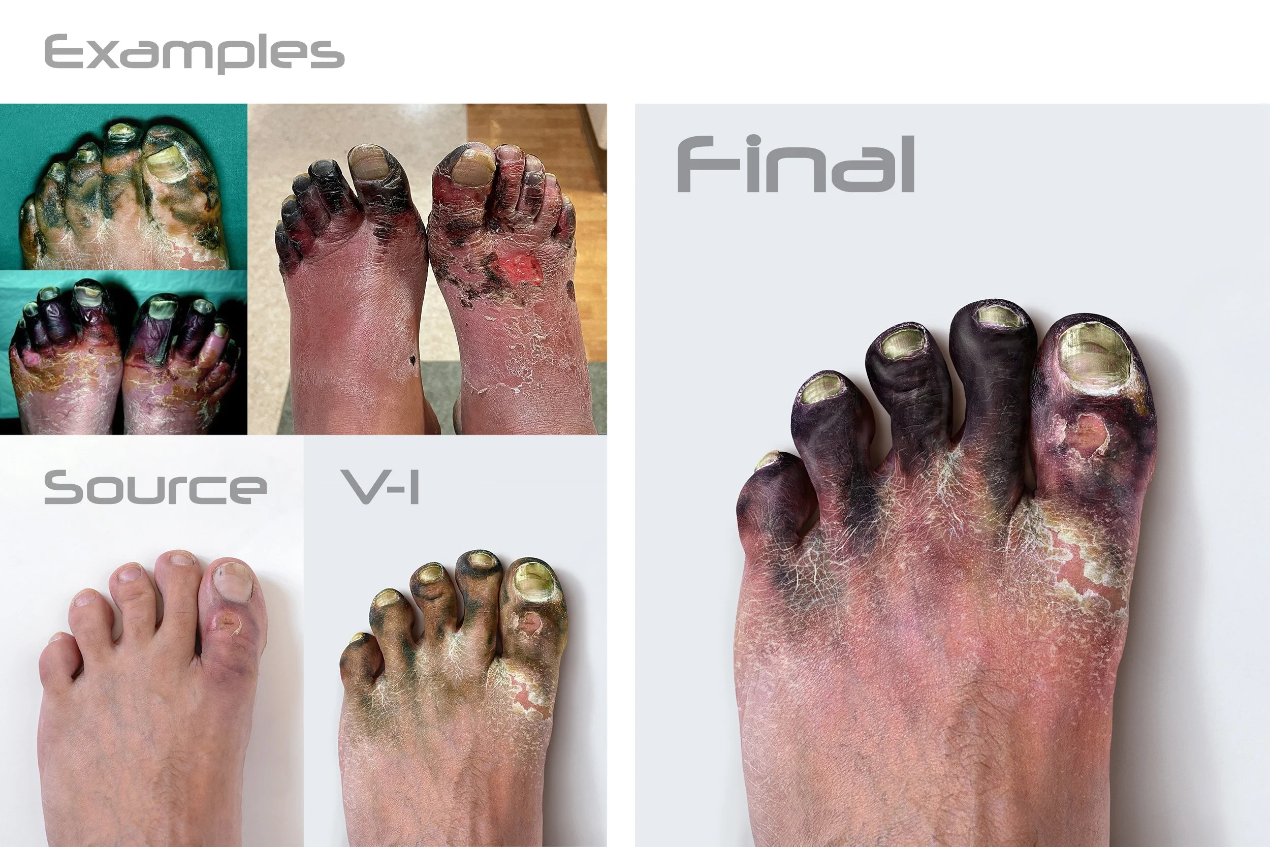 Frostbite foot