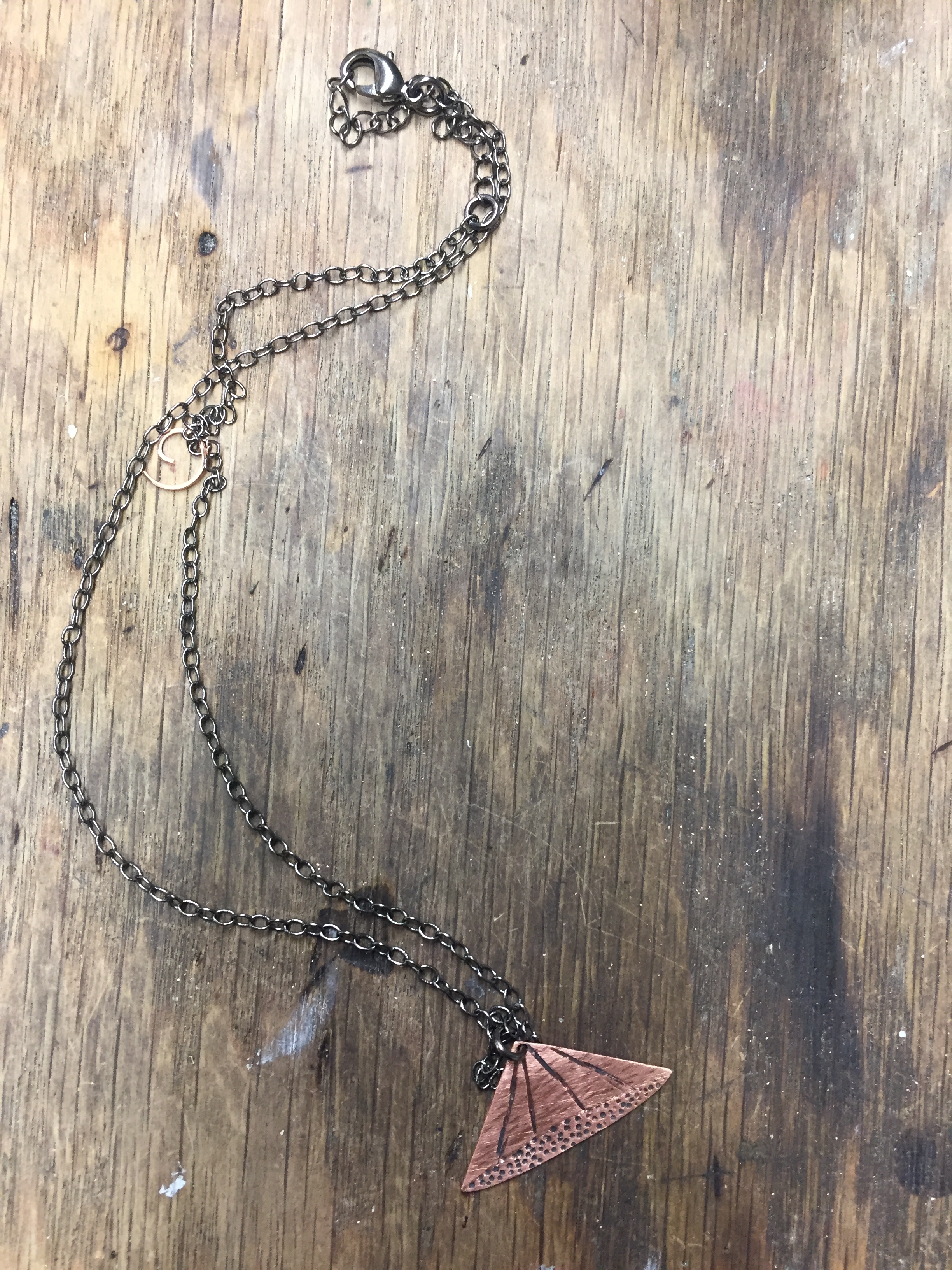 Handmade Rice Hat Pendant