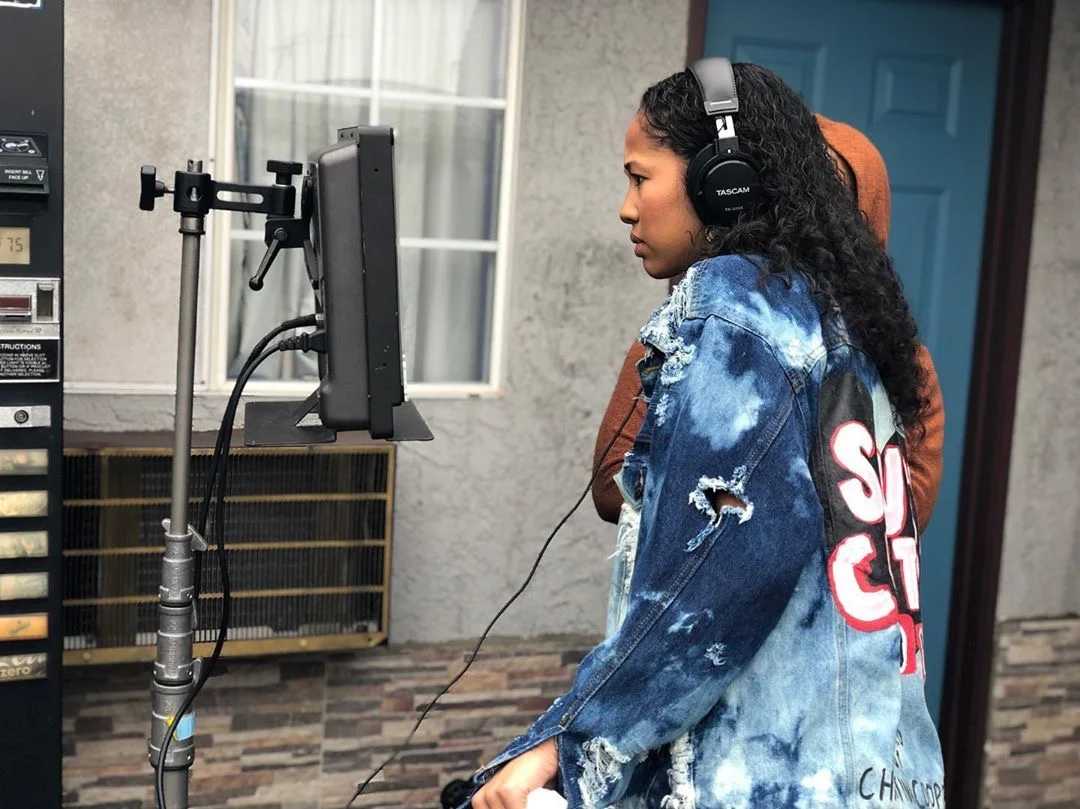 Behind the scenes of South Central Love of Christina Cooper