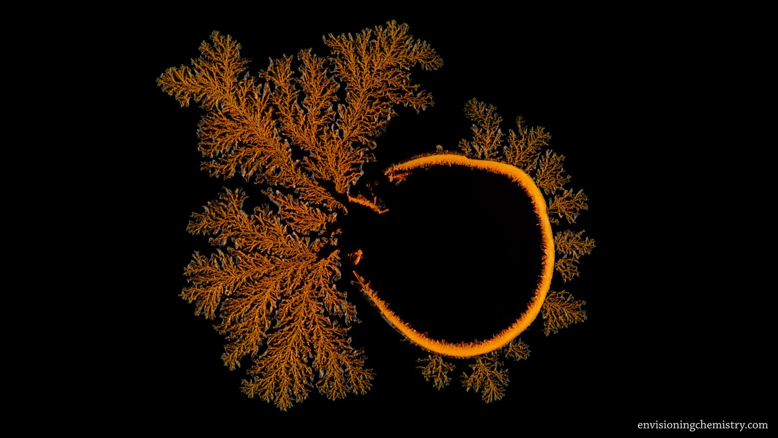 Crystallization of potassium dichromate