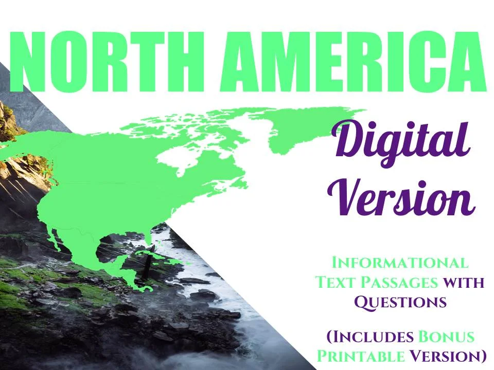 North America Reading Passages with Questions.JPG