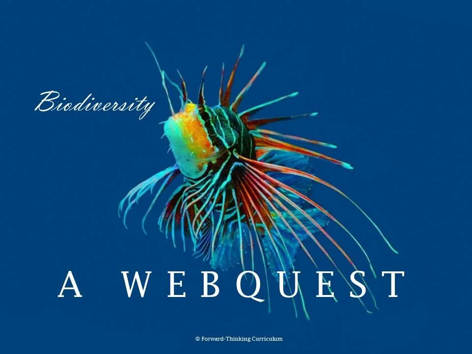 Biodiversity Webquest with Worksheet