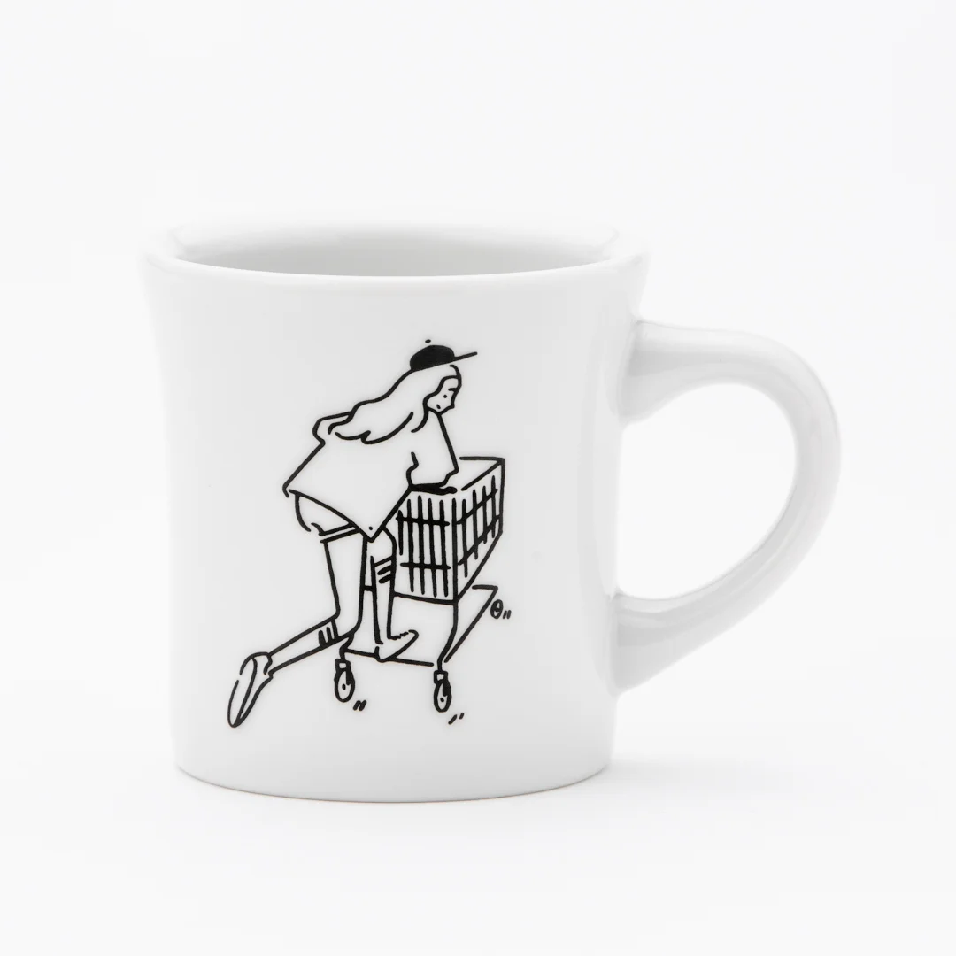 ununliving Yu Nagaba Mug _Shopping Girl__2.jpg