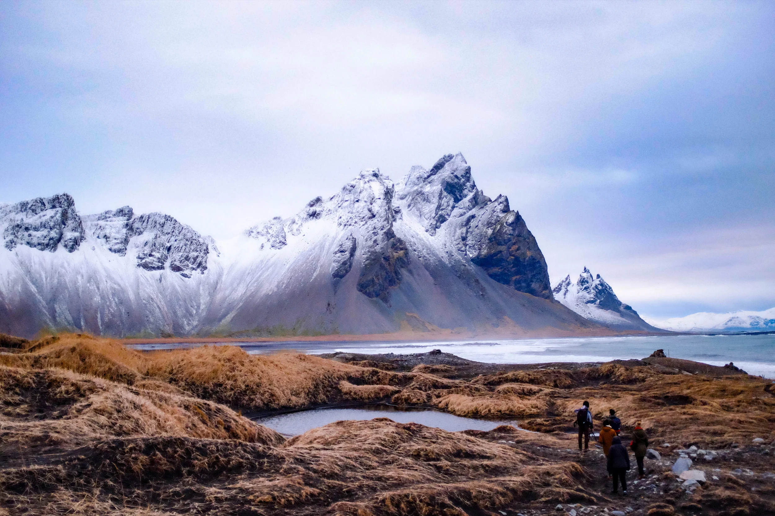 catching sunrise in Stokksnes