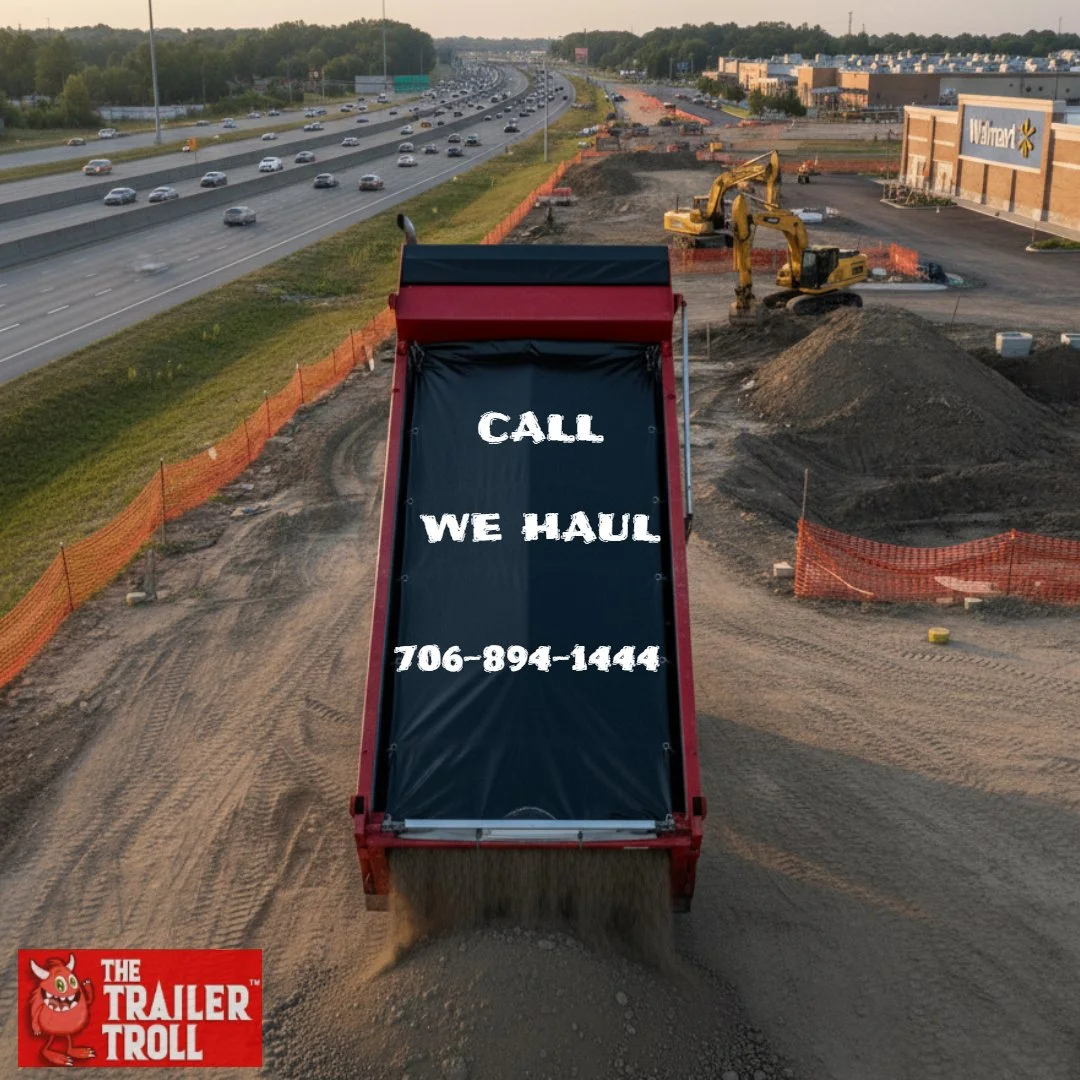 Custom Logo Dump Truck Tarps: Turn Your Fleet into a 24/7 Rolling ...