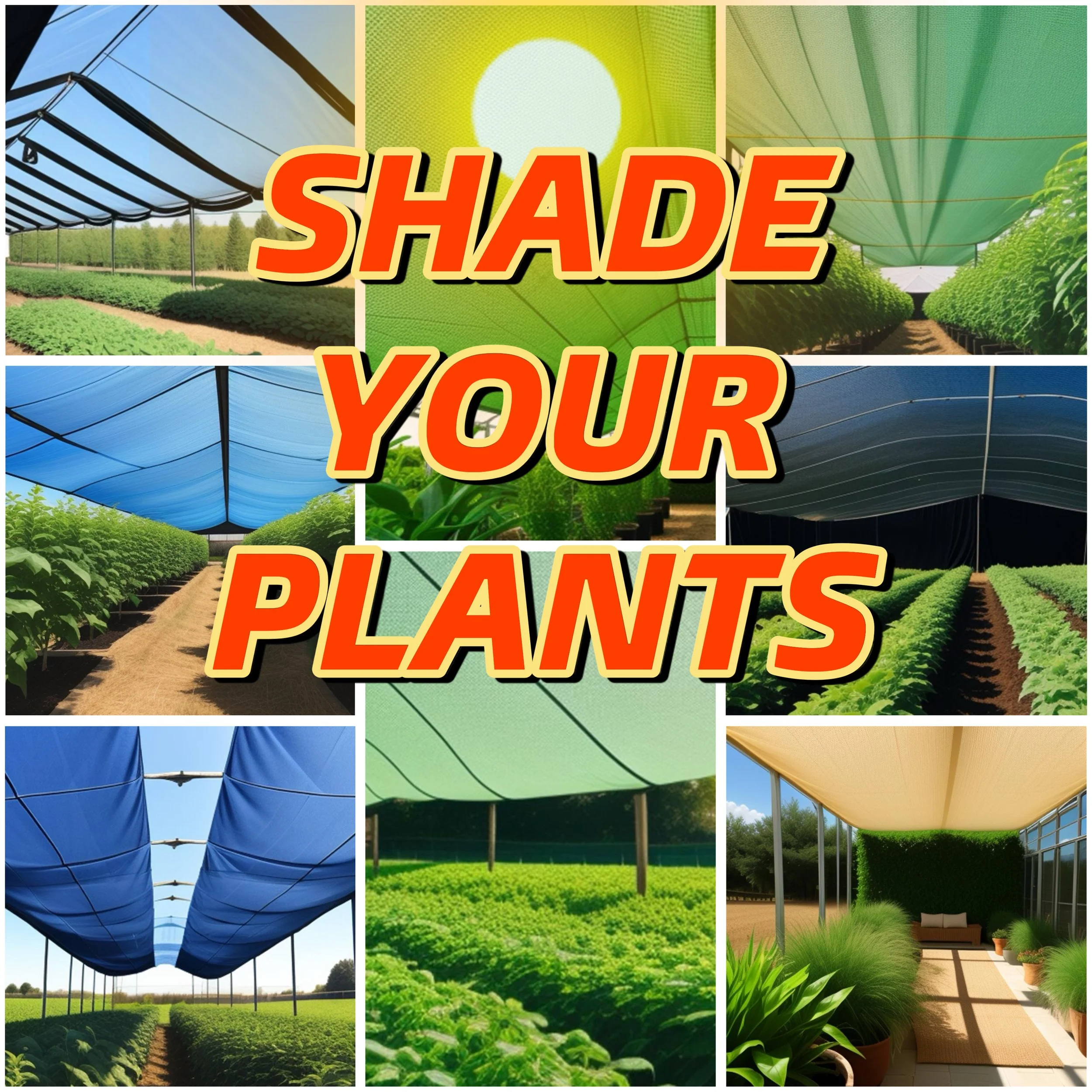 Shade your plants