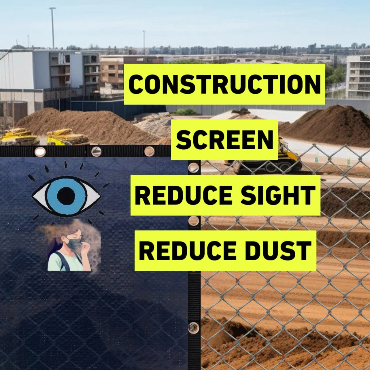      

 
   Maximize Your Construction Site’s Potential with PakGlobal Fence Screens  Construction sites are bustling hubs of activity where safety and privacy are paramount. As a site manager or contractor, you’re always on the lookout for solutions