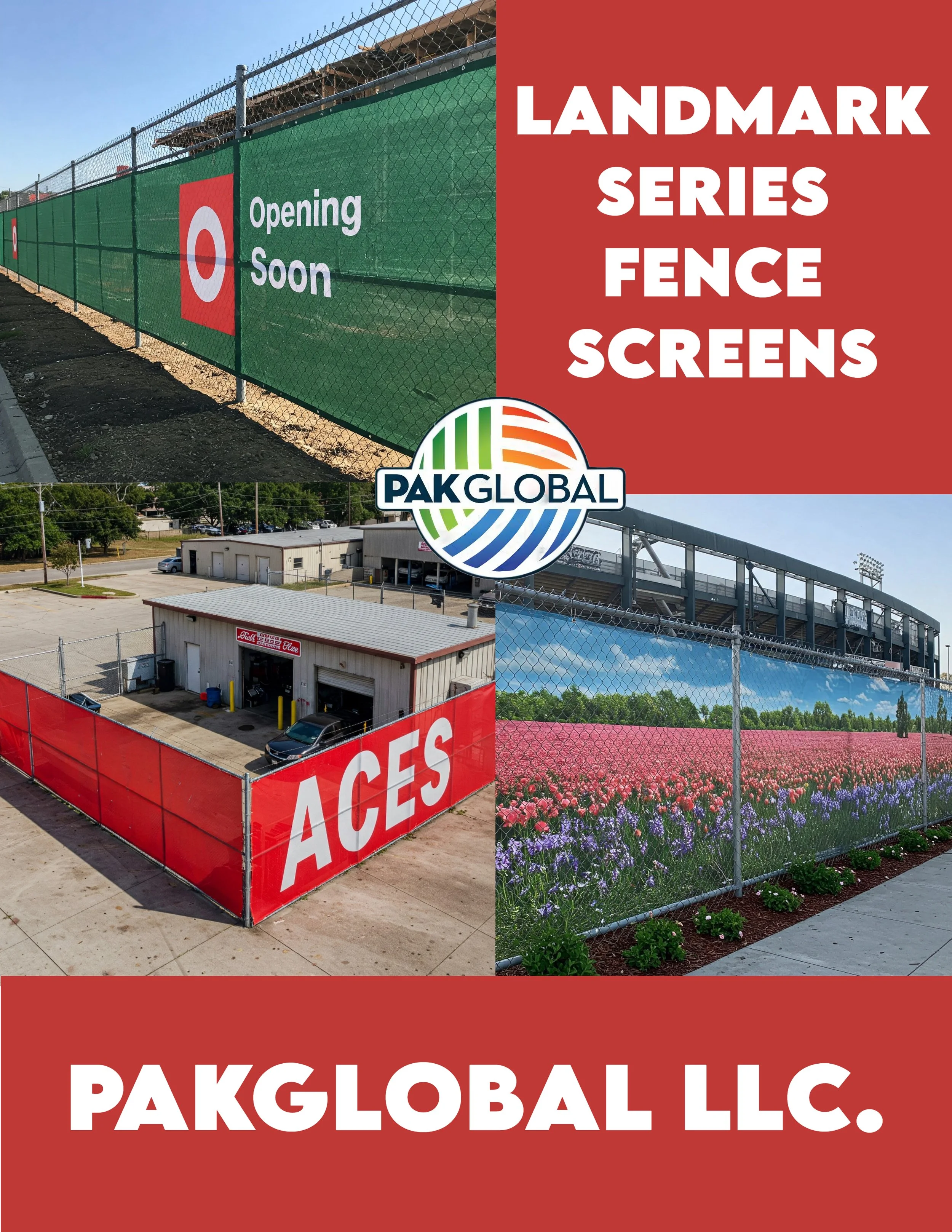 Transform Your Space with Stunning Printed Fence Screens! - New Catalog Inside!