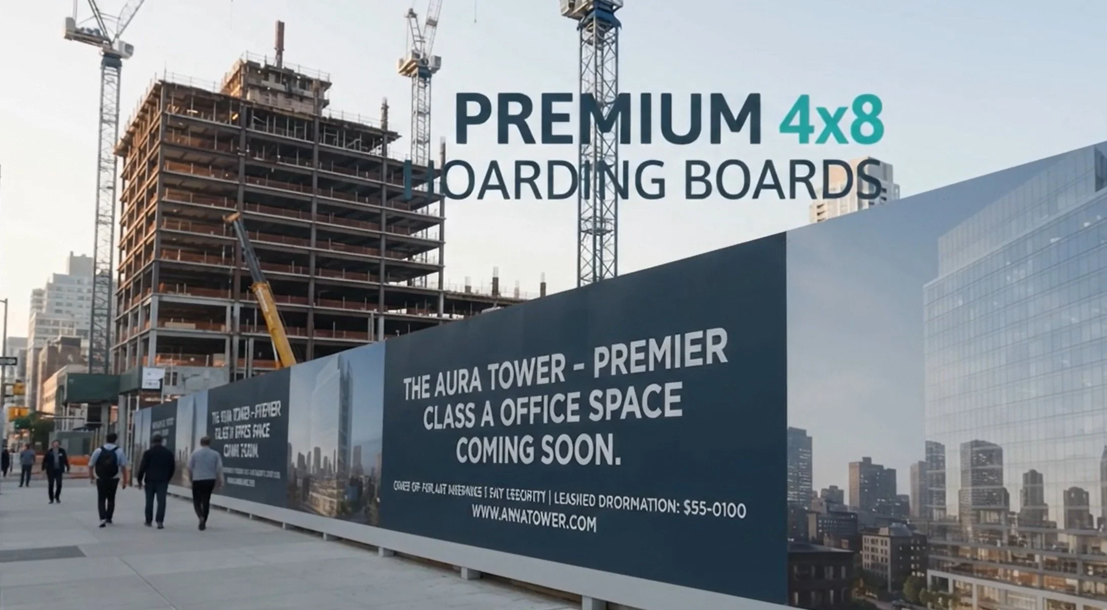 Transforming Construction Boundaries: The Ultimate Guide to Hoarding Boards for Construction Sites