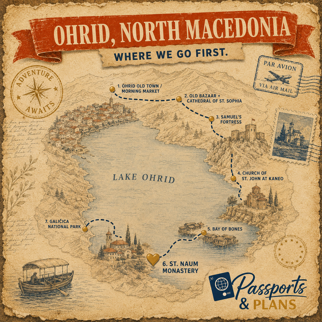 Why Ohrid, North Macedonia Is the First Stop on Our 92-Day Balkans Trip