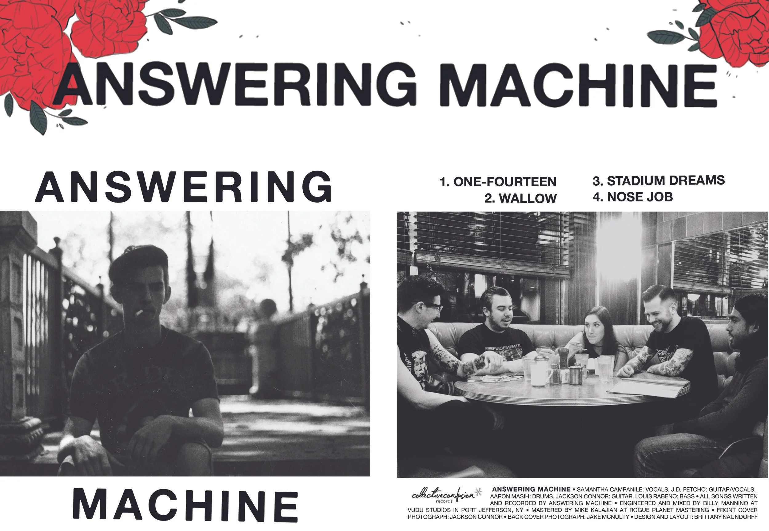Answering Machine • Branding and 7in Design