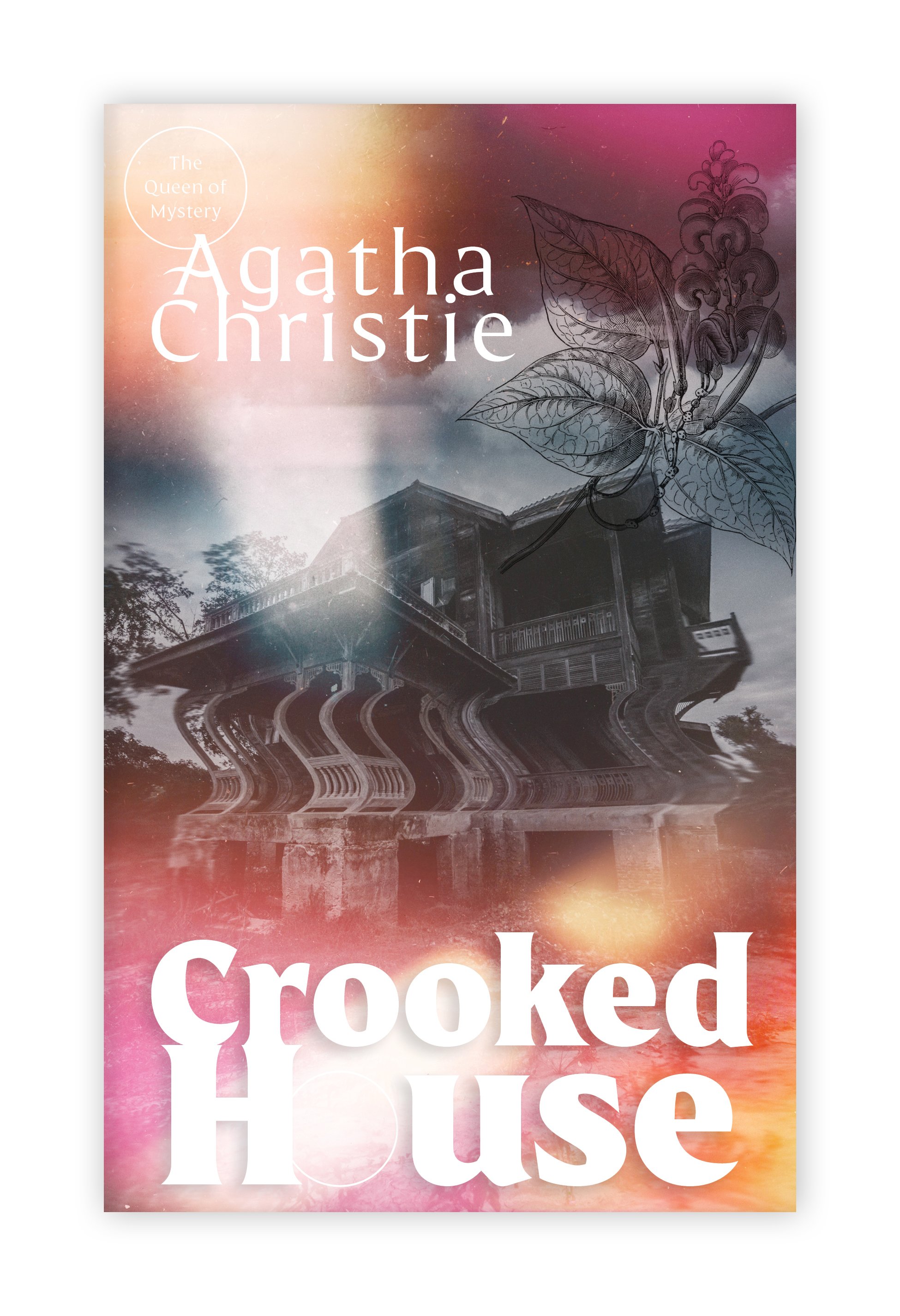‘Crooked House’ by Agatha Christie cover redesign (personal)