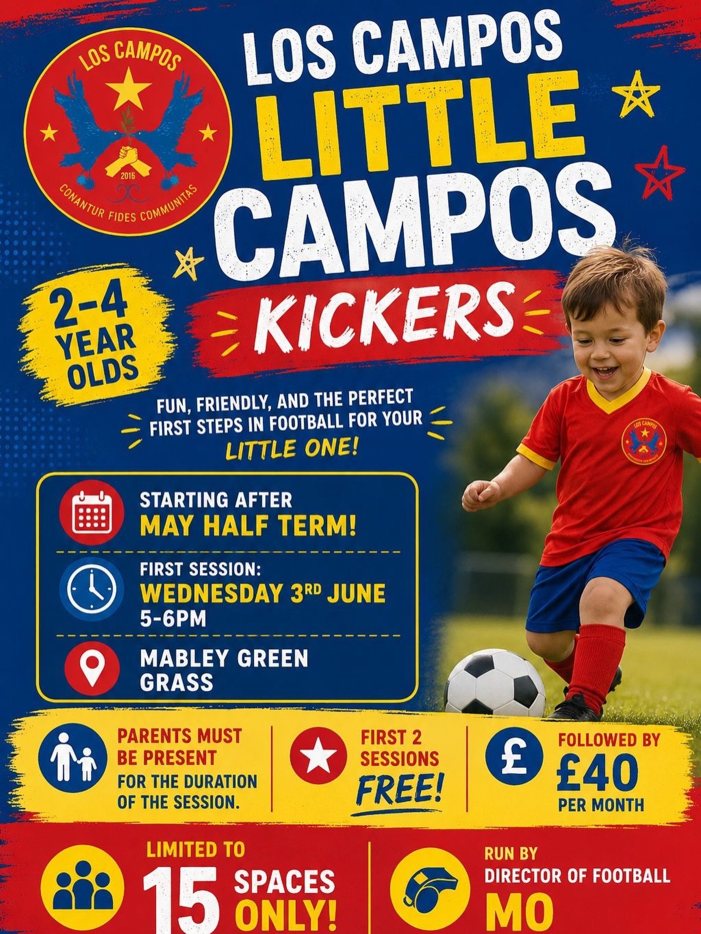 Starting after May half term. Contact us now to book and reserve your child&rsquo;s space😁. LIMITED SPACES. Please DM us for more info.