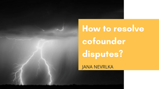 How to resolve cofounder disputes