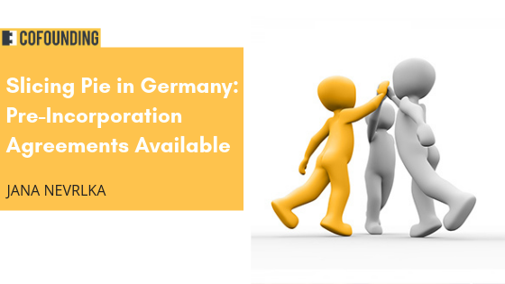The Slicing Pie model is available for German founders for the pre-incorporation phase