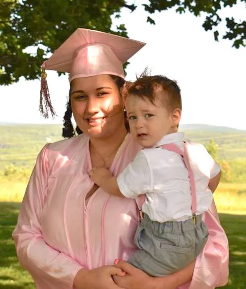 Alexis Wardwell is a 2018 graduate of our Passages Program. Since the age of fourteen, Alexis has dreamed of opening her own restaurant. She is now enrolled at Central Maine Community College, working toward a dual degree in Culinary Arts and Restaurant Management. She also holds an internship at Sunday River, all while raising her young son.