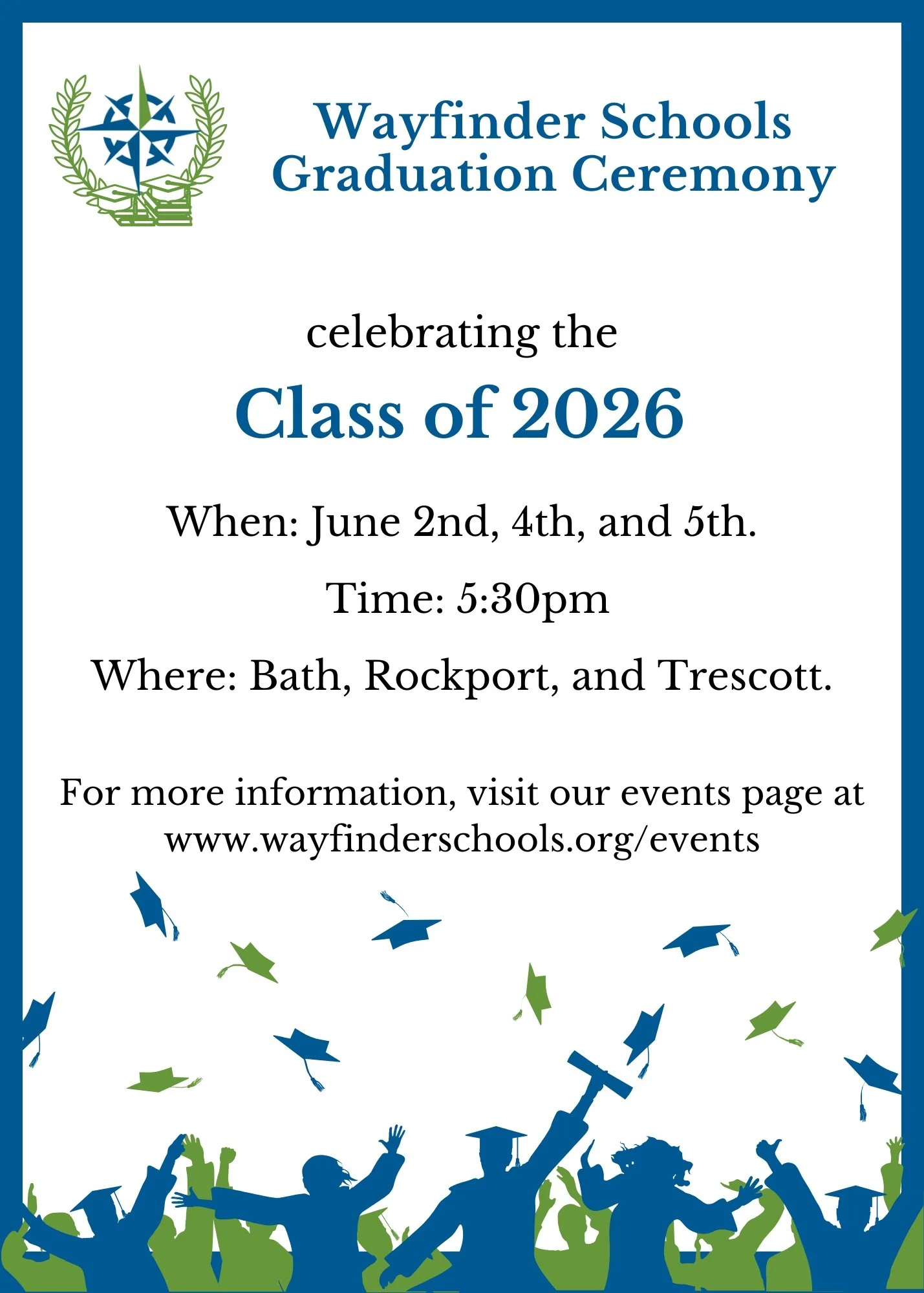 Wayfinder 2026 Graduation Ceremonies 