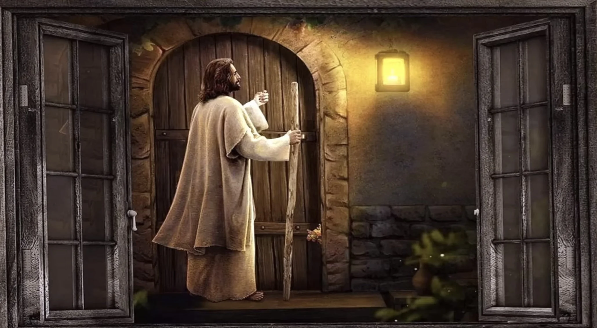 Photos Of Jesus Knocking At The Door