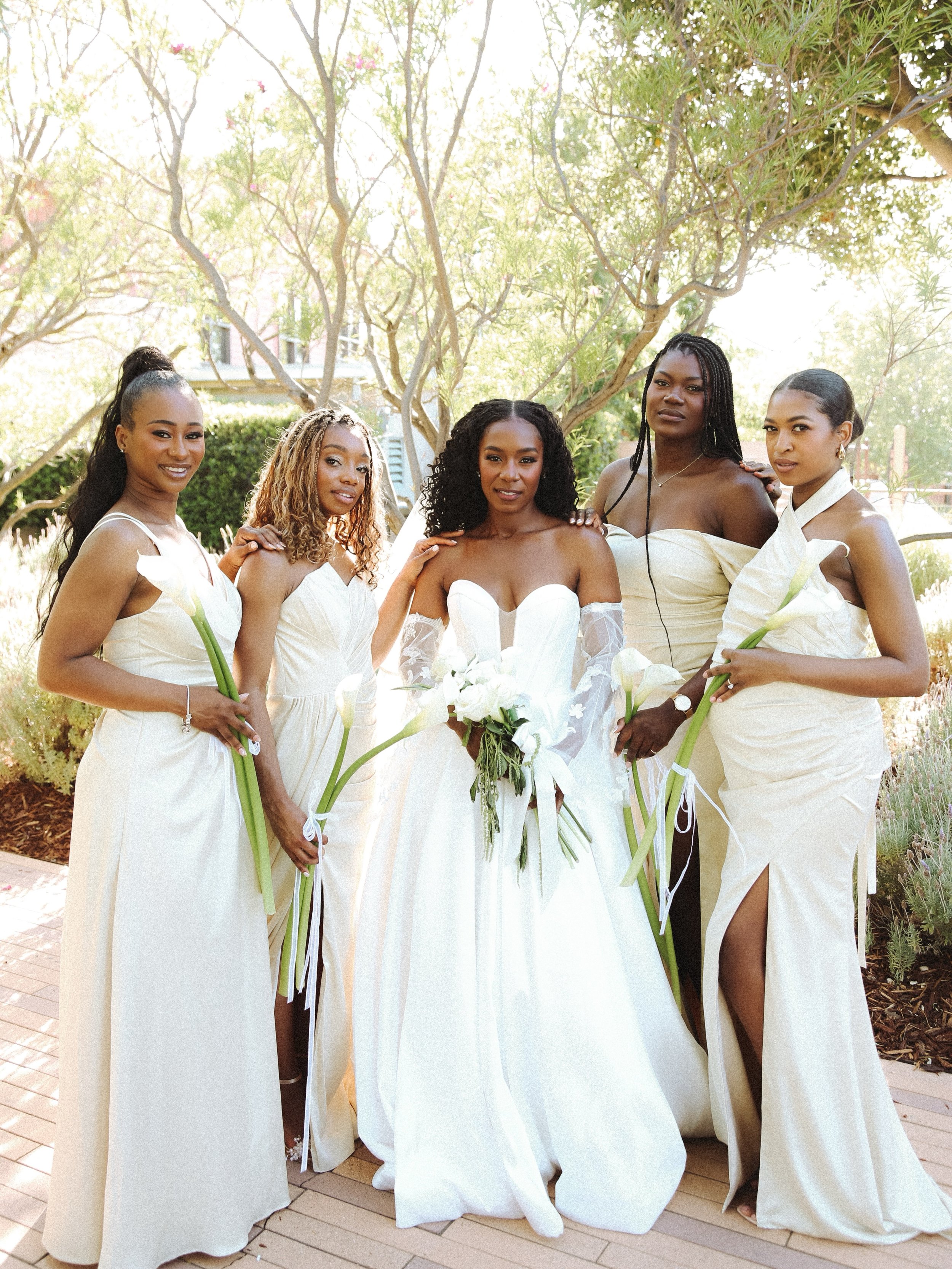 BRIDESMAIDS &bull; My Sisters fr! 💛✨
Grateful to have had my beautiful besties by my side on this day! My girls, who have been &amp; continue to be a part of my journey &amp; I a part of theirs! Thanking God for allowing me to walk this day and life