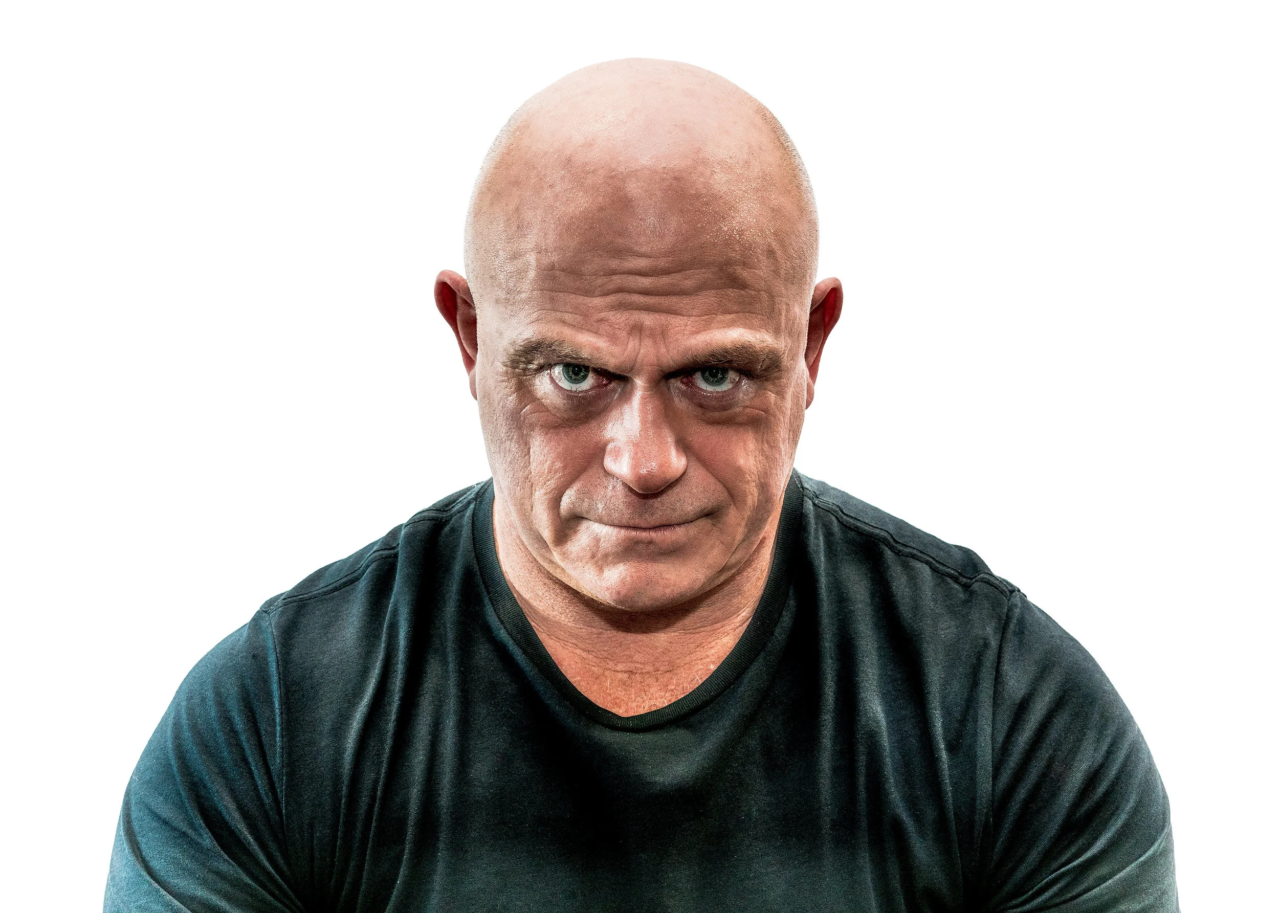 Ross Kemp portrait taken for Three. Copyright® Worsfold.