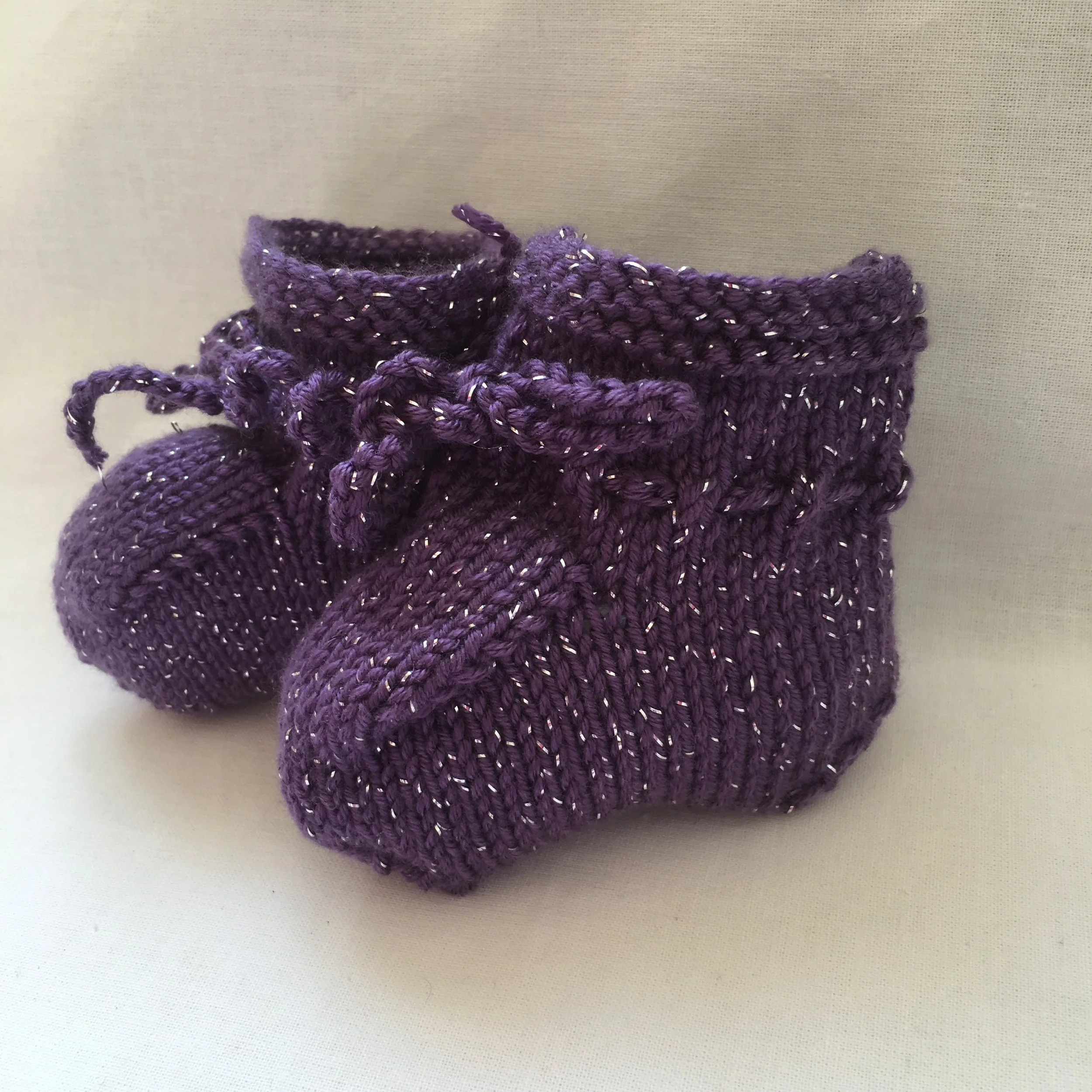 Purple with Specks of Silver