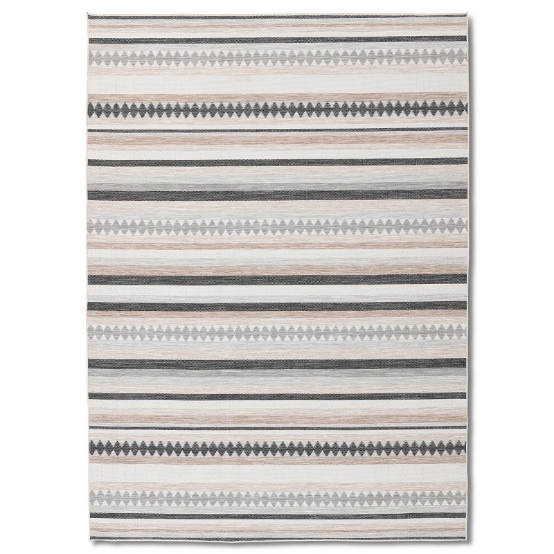 Marbella Stripe Indoor/Outdoor Rug 5x7'