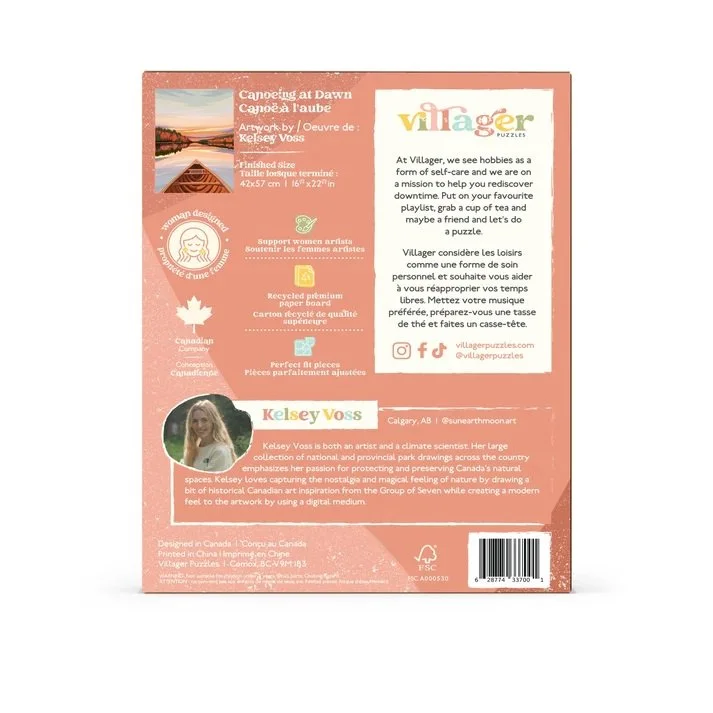 Villager 500 puzzle Canoeing at dawn 2.jpg