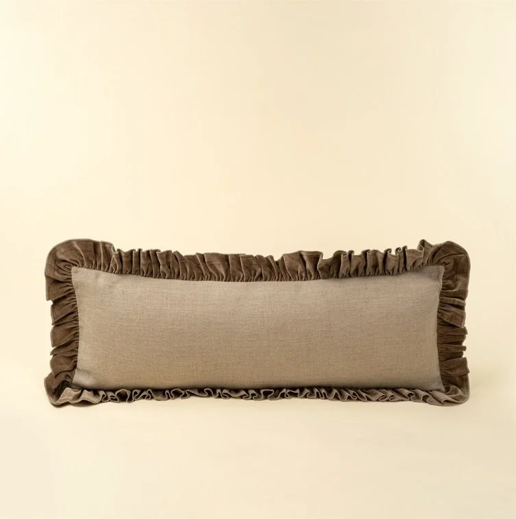 Ind toss velvet ruffle chocolate 1.jpg